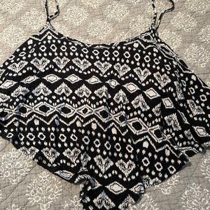 Small Bohemian Mandee Core Crop Top